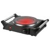 1000W Electric Single Burner Portable Heating Hot Plate Stove Countertop RV Hotplate with 5 Temperature Stepless Adjustments Portable Handles