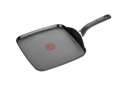 T-fal Easy Care Nonstick Cookware, Griddle, 11 inch, Grey