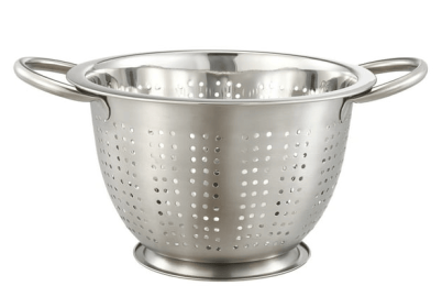 Mainstays SS 5QT Multi-Use Colander for Straining, Draining & Rinsing Pasta, Fruits or Vegetables