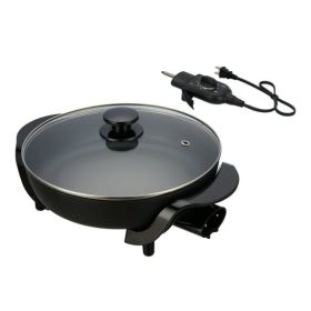 Round Ceramic Skillet Control Dishwasher