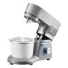 Ice Cream Maker, 1.8 Qt. Capacity, 6-Speed Electric Stand Mixer, with LED Digital Display & Timer, Mixing Paddle, Dough Hook, Splash Guard