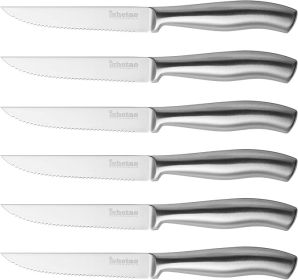 Steak Knife Set Dishwasher Safe High Carbon Stainless