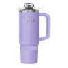 Travel Wall Insulated Stainless Steel Tumbler with Handle
