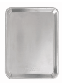 Nordic Ware Naturals Quarter Sheet 13" x 10" Aluminum Baking and Cookie Pan, Silver