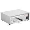 VEVOR Electric Pizza Oven 12-inch 1500W 122-662°F Temp Range Removable Crumb Tray