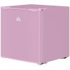 1.1 Cu.Ft Countertop Mini Freezer, Compact Upright Freezer with Removable Shelves, Pink