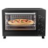 XL Toaster Oven, 34QT, 6-Slice Capacity, Black, 1500W, Bake Toast Broil