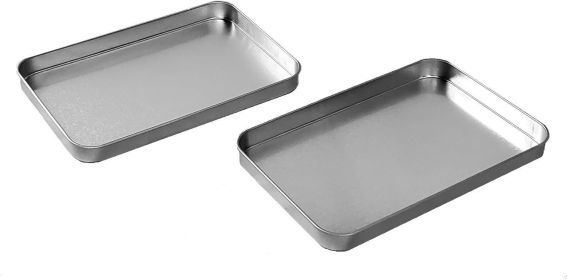 Premium Steel Baking Trays compatible with Easy Bake Ultimate Oven | 2-Pack | Accessories for Cooking Easy Bake Oven Mixes | Easy Bake Oven Tray