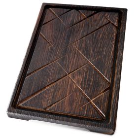 Wooden Steak Board Large Size Solid Oak Serving Barbecue Platter Natural Thick Cutting Plate Durable & Quality (Large)