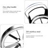 Apple Slicer, 12-Blade Stainless Steel Apple Cutter, Sturdy and Sharp