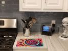 NEW Colorful Raspberries Glass Cutting Board Decorative Tempered Glass Kitchen Cutting and Serving Board Large Size Chopping Board