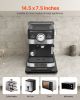 VEVOR Appliance Slider 14.5 x 7.5 in Sliding Tray for Coffee Maker Black