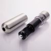 2pcs Stainless Steel Electric Automatic Pepper Mills Salt Grinder Silver