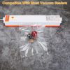 20Pcs Vacuum Sealer Bags 9.45 x 6.5in Safe Vacuum Bags Vacuum Machine