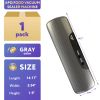Gray Vacuum Food Sealer Machine 14.17" x 3.9" x 1.9" Size + 5 Food Saver Bags 7.8" x 9.8" + 5 Bags 6.8" x 9.8". Automatic Food Vaccumed Sealer for Sea