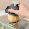 Oval-Shaped Vegetable Cutter - Ergonomic Kitchen Tool for Precise Slicing, Safe & Comfortable Grip