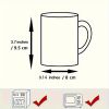 Funny Duck Hunting Ceramic Coffee Mug - Reusable, Microwave Safe, Hand Wash Only, Perfect Gift for Coffee
