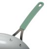 12-inch Ceramic Nonstick Aluminum Fry Pan, Green