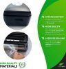 Black Automatic Food Vacuum Sealer 14.06 x 3.13 x 2.1; Vacuum Food Sealer Machine; Vacuum Bag Sealer Machine for Meat; Vegetables; Food Preservation +