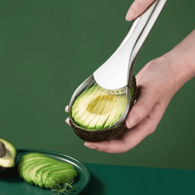 1pc Avocado Tool; Fruit Avocado Cutter Core Separator Knife Tool; Multifunctional Avocado Knife; Slicer Masher Pitter Peeler For Home Kitchen Kit (Items: Avocado Tool)