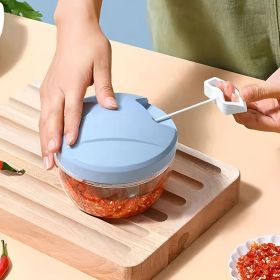 1pc Manual Garlic Masher; Mashed Garlic; Mini Auxiliary Food Cooking Mincer; Garlic Press; Minced Garlic; Pulled Garlic; Ginger; Chilli (Size Medium B (Material: Green)