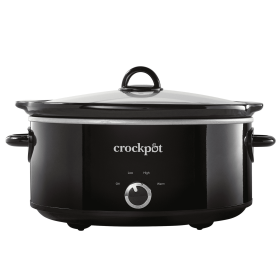 Manual 7-Quart Slow Cooker, Black (Pack: 1 Pack)