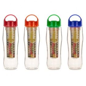 Fruitzola JAMMER Fruit Infuser Water Bottle In 5 Colors (Color: green)