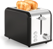 W1134P237561  2 chip Toaster 1.5-inch super wide slot 6 Browning settings and 3 features (thaw / reheat / cancel) SUS304 Ultra wide slot and removable