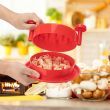 1pc Multifunctional Chicken Meat Shredder; Household Chicken Breast Meat Splitter; Non-slip Meat Tearer; Meat Mincer Tool; Shredded Tear Meat (Color: Red)